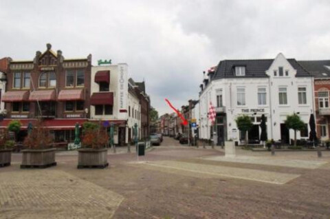 Foto genomen vanaf Wilhelminaplein. 